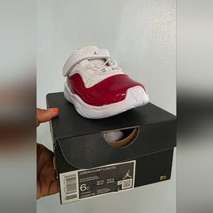 Jordan Kids' Sneakers in Red and White